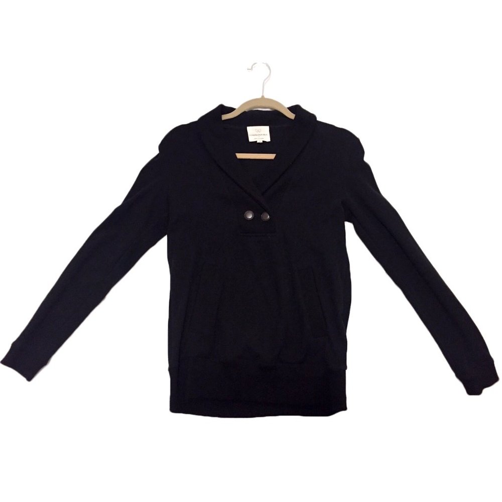 BANANA REPUBLIC Cowl Neck Button Sweater